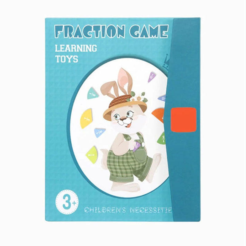 🔥 ¡Último día 50% de descuento!🔥  Tablero de Aprendizaje de Fracciones Magnético para Niños