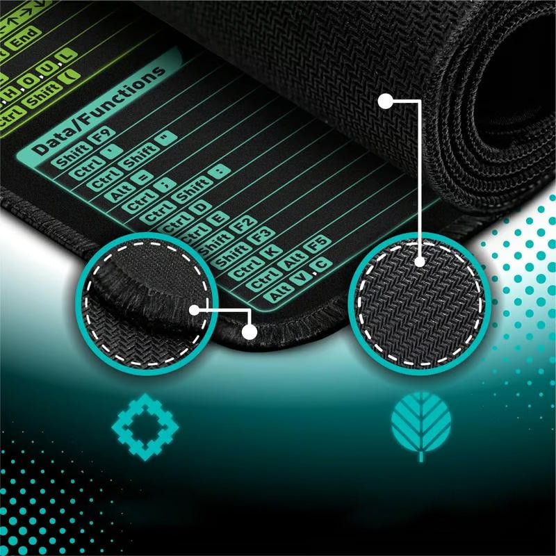 😍Los más vendidos😍Almohadilla antideslizante para escritorio: resistente a las manchas e impermeable, superficie cómoda para escribir, ideal para la oficina o el hogar 🏢📦
