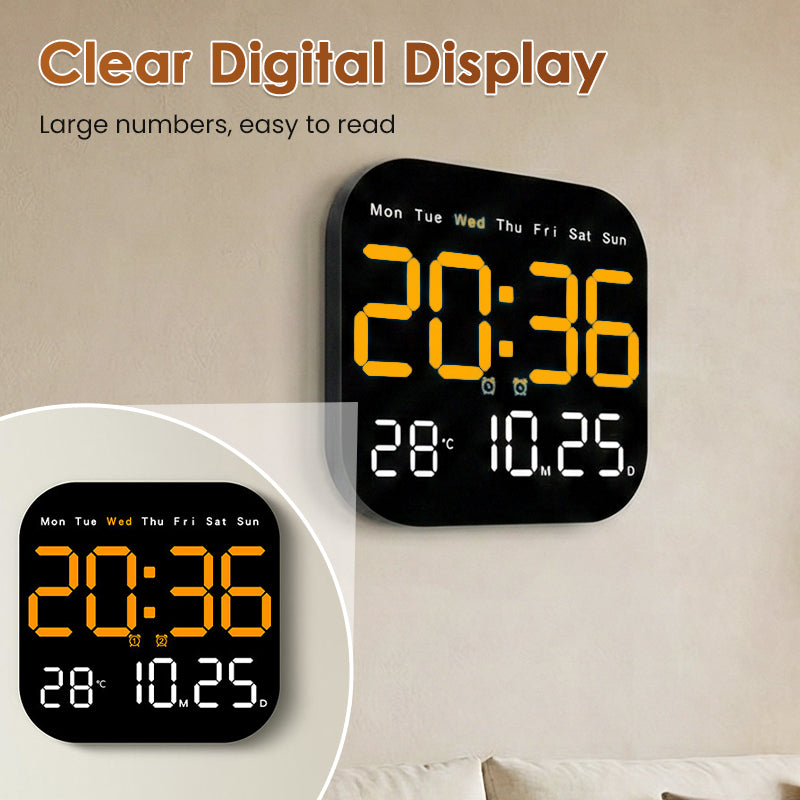 Despertador digital multifuncional para el hogar y la oficina