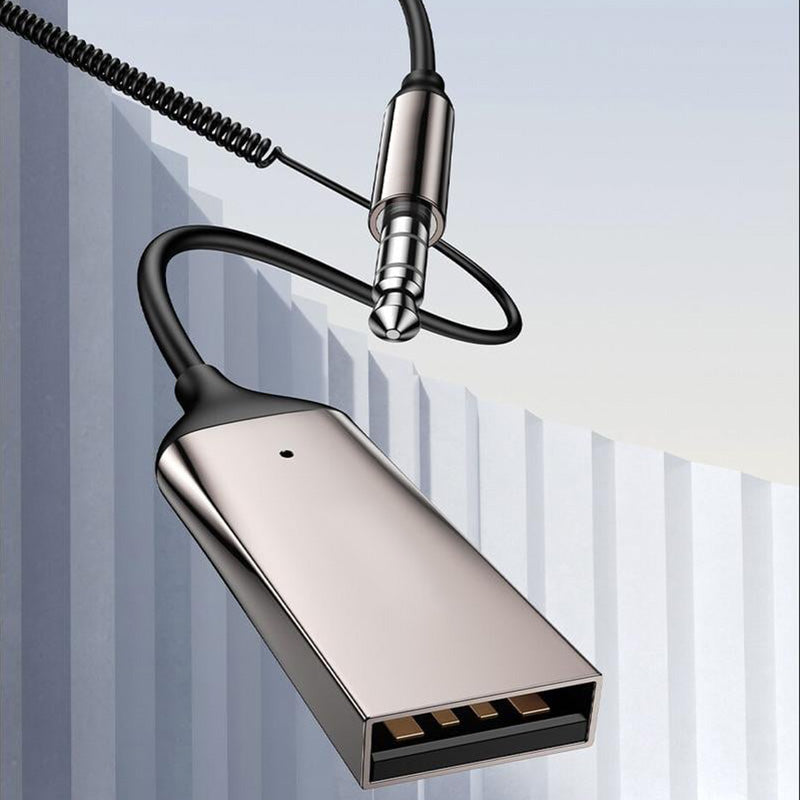 Receptor de audio Bluetooth 5.0 Adaptador de audio con cable USB