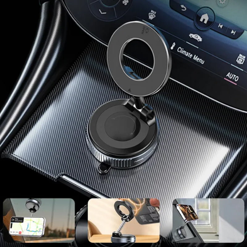 Soporte magnético para teléfono de coche con rotación de 360°