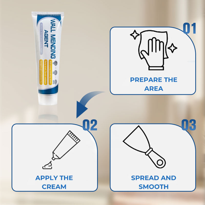🛠️ ¡72% DE DESCUENTO AHORA! ⚡ Kit de reparación de paneles de yeso eficiente con raspador: alta adherencia, fácil manejo y diseño todo en uno 🧰