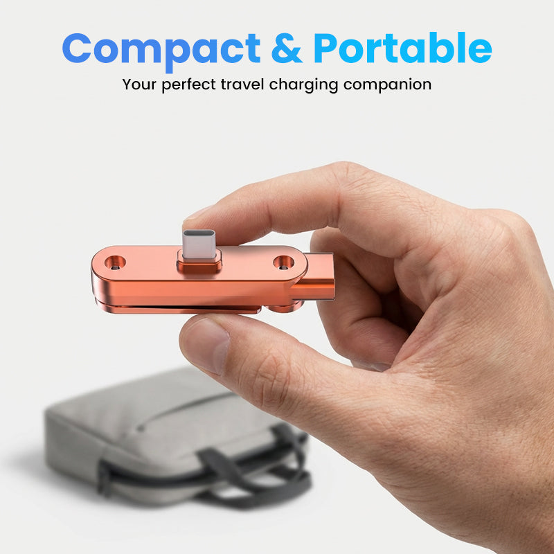 🔋 ¡50% DE DESCUENTO! ⚡ Adaptador de carga rápida con soporte giratorio de 360° para teléfono: compatibilidad universal, diseño compacto y uso manos libres 📱