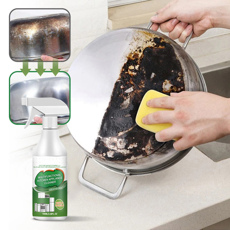 🔥 Limpiador en espuma enzimático multiusos, versátil: para la cocina y el hogar