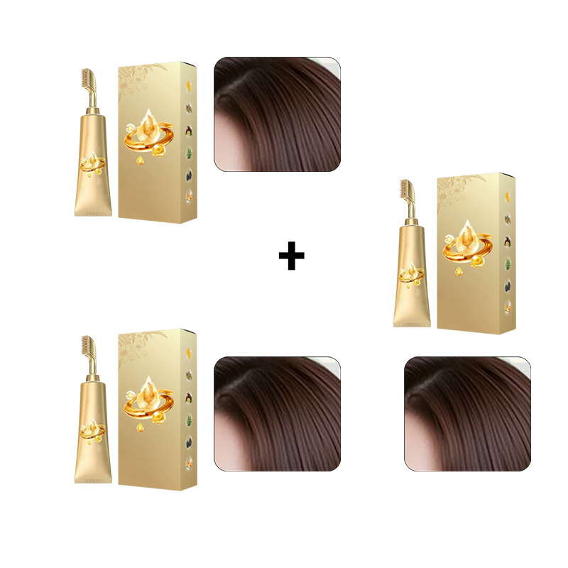 Peine para teñir el cabello todo en uno