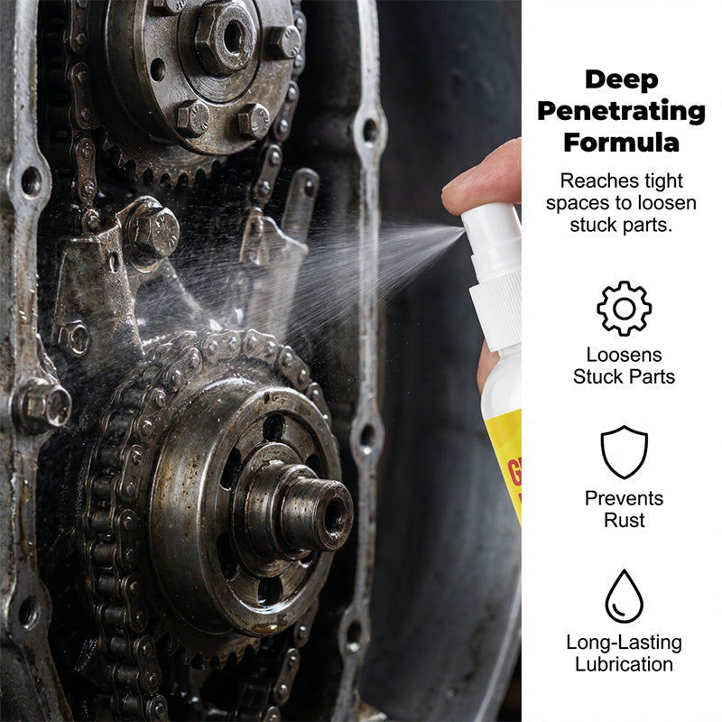 🔥Buy 3 Get 2 Free🔥Multi-Purpose Rust Remover & Lubricant Spray