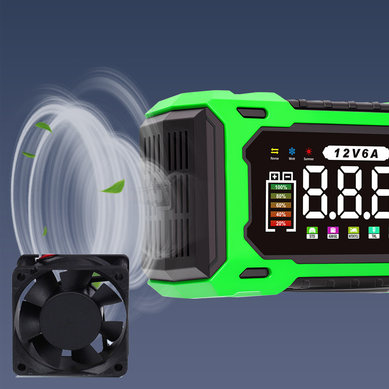 ⏰🔥 ¡50% DE DESCUENTO POR TIEMPO LIMITADO! 🔋 Cargador de Batería Inteligente 12V 6A – Recarga Rápida y Reparación por Pulsos para Tu Coche ⚡🚗