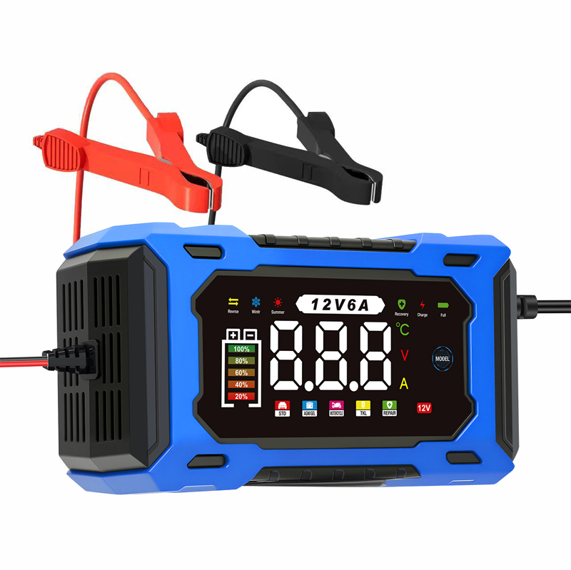 ⏰🔥 ¡50% DE DESCUENTO POR TIEMPO LIMITADO! 🔋 Cargador de Batería Inteligente 12V 6A – Recarga Rápida y Reparación por Pulsos para Tu Coche ⚡🚗
