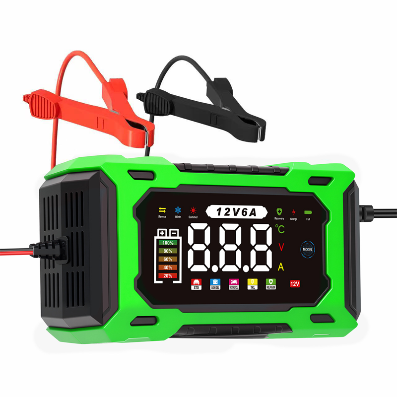 ⏰🔥 ¡50% DE DESCUENTO POR TIEMPO LIMITADO! 🔋 Cargador de Batería Inteligente 12V 6A – Recarga Rápida y Reparación por Pulsos para Tu Coche ⚡🚗