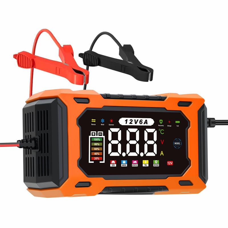 ⏰🔥 ¡50% DE DESCUENTO POR TIEMPO LIMITADO! 🔋 Cargador de Batería Inteligente 12V 6A – Recarga Rápida y Reparación por Pulsos para Tu Coche ⚡🚗