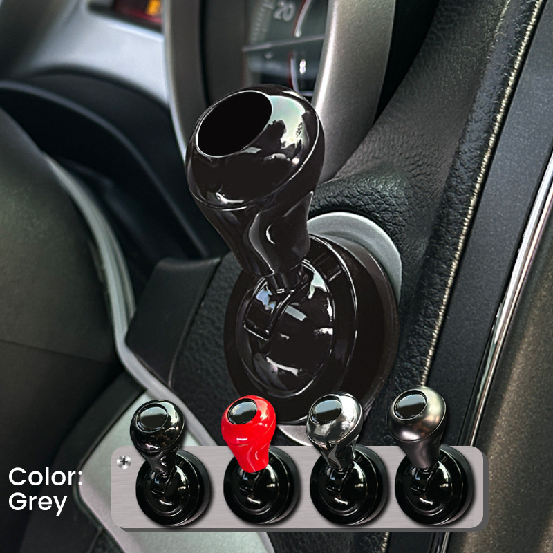 🚗 ¡OFERTA POR TIEMPO LIMITADO 50% DE DESCUENTO! 🔘 Palanca de Arranque Decorativa de Un Botón para Auto – Diseño Único, Agarre Ergonómico, 4 Colores y 2 Estilos ✨