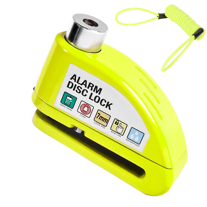 🔒 Candado de disco con alarma para motocicleta | Seguridad inmediata y potente efecto disuasorio – 50% de descuento, disponibilidad limitad
