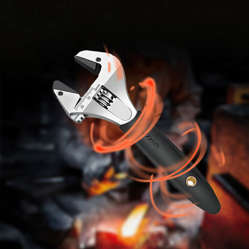 ⏳Tiempo limitado 50% de descuento💥Llave de carraca ajustable multifuncional con mandíbula ancha
