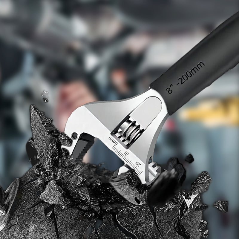 ⏳Tiempo limitado 50% de descuento💥Llave de carraca ajustable multifuncional con mandíbula ancha