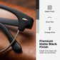 Gafas fotocromáticas retro de media montura que bloquean la luz azul.