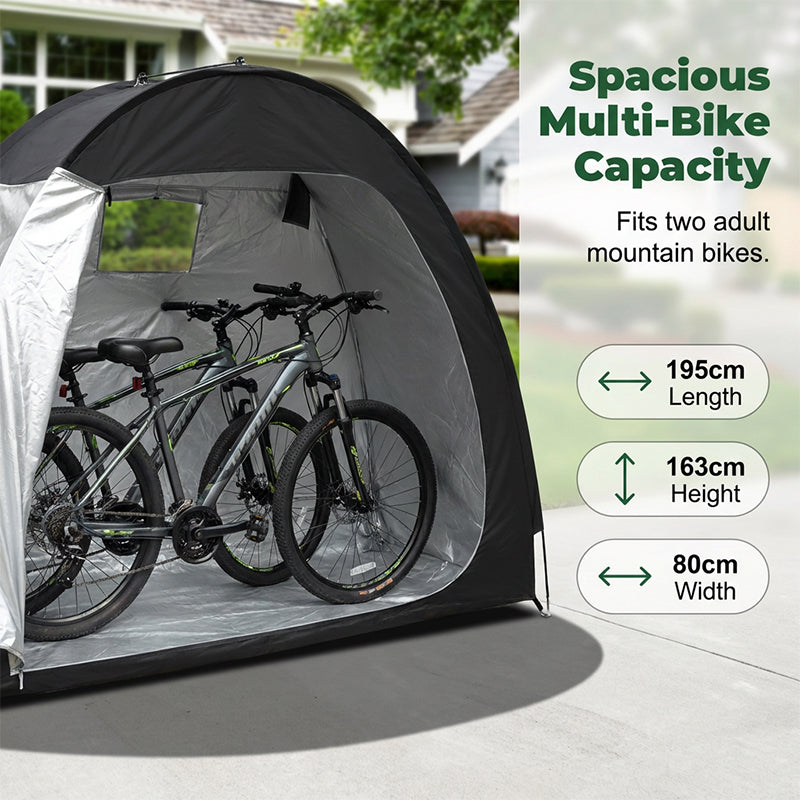 ⏳ Limited-Time 50% OFF ⏰ Multi-Purpose Portable Outdoor Storage Shed – Perfect for Bikes, Garden Tools & Outdoor Gear 🚲⛺✨