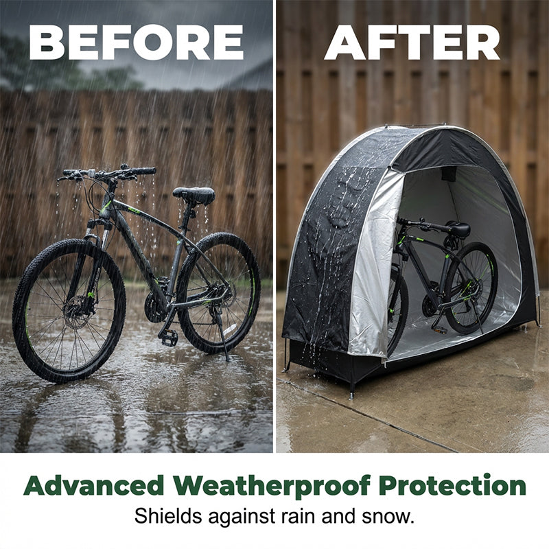 ⏳ Limited-Time 50% OFF ⏰ Multi-Purpose Portable Outdoor Storage Shed – Perfect for Bikes, Garden Tools & Outdoor Gear 🚲⛺✨