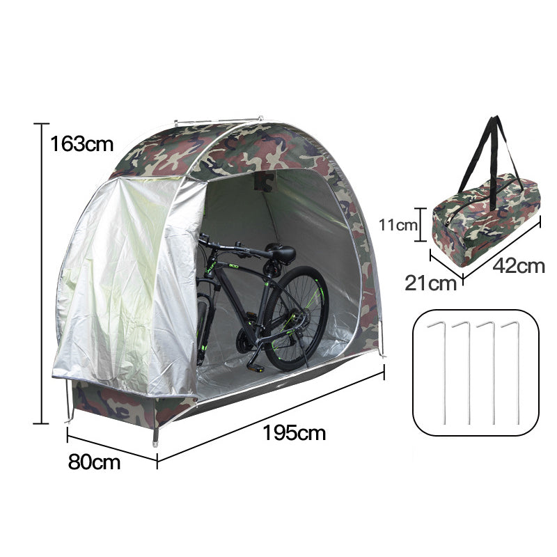 ⏳ Limited-Time 50% OFF ⏰ Multi-Purpose Portable Outdoor Storage Shed – Perfect for Bikes, Garden Tools & Outdoor Gear 🚲⛺✨