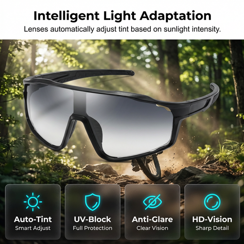 🌟Novedades 2026: ¡Hasta 50% de descuento!🌟 Gafas deportivas fotocromáticas para exteriores