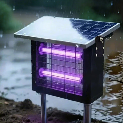 🦟 ¡50% DE DESCUENTO AHORA! ☀️ Zapper de insectos solar de alta potencia 3500V – Para interior y exterior, resistente al agua y sin químicos para una protección eficaz 🏠