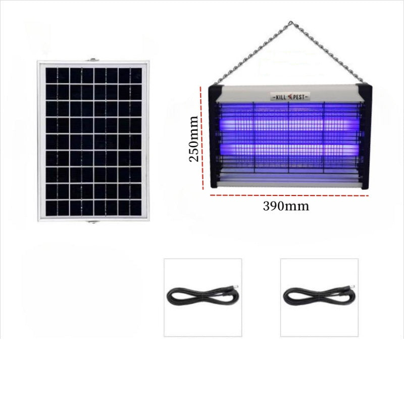 🦟 ¡50% DE DESCUENTO AHORA! ☀️ Zapper de insectos solar de alta potencia 3500V – Para interior y exterior, resistente al agua y sin químicos para una protección eficaz 🏠