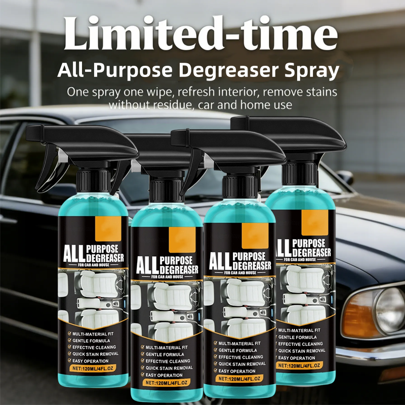✨🔥 Spray desengrasante multiusos 🧼 ¡Elimina las manchas en 1 segundo! ⚡