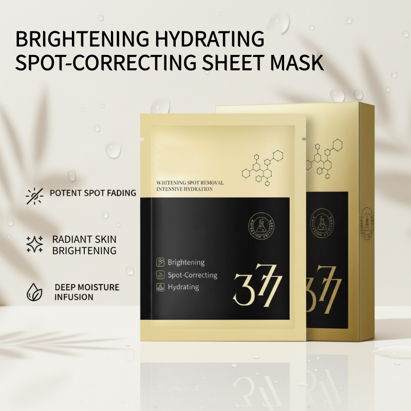 Mascarilla en lámina iluminadora, hidratante y correctora de manchas