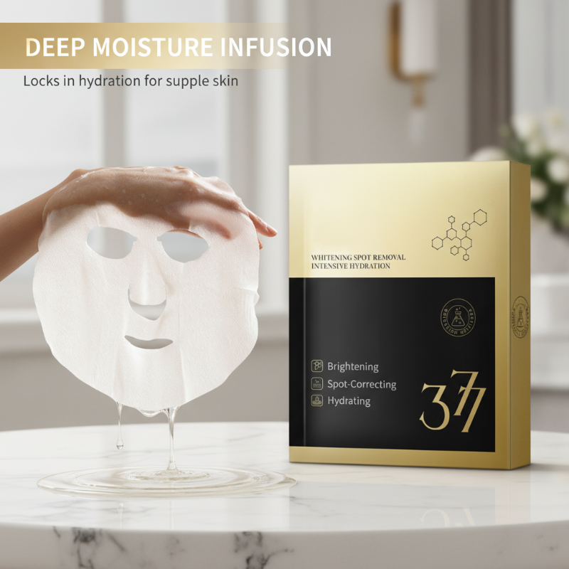 Mascarilla en lámina iluminadora, hidratante y correctora de manchas