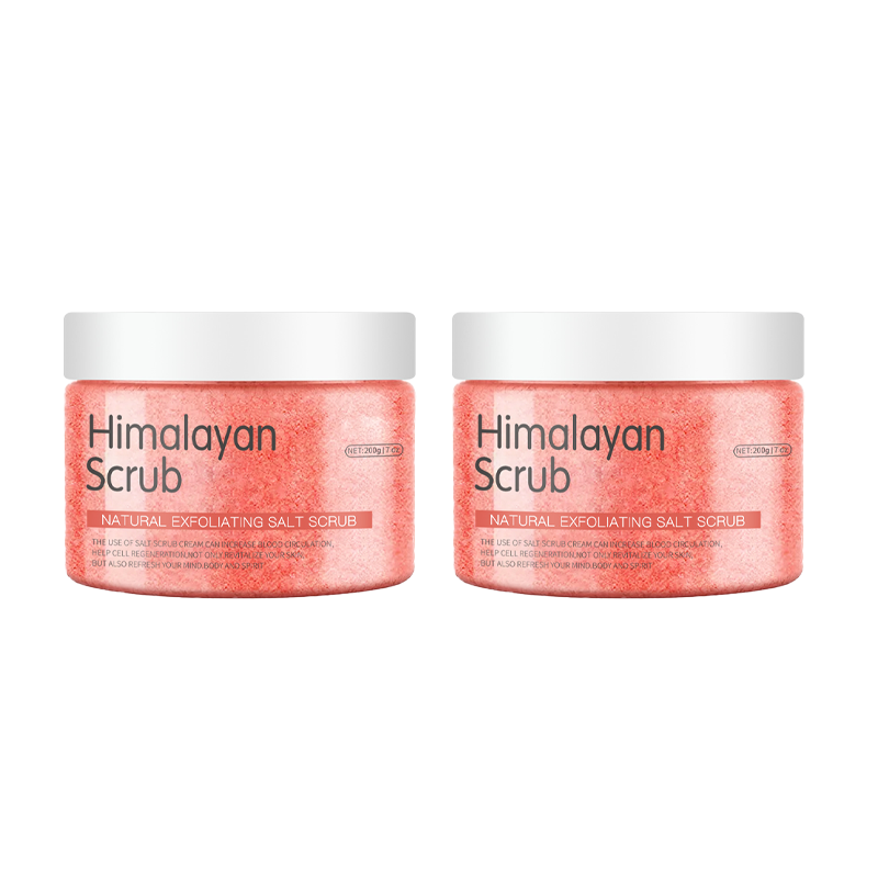 Exfoliante corporal de sal del Himalaya para una exfoliación profunda
