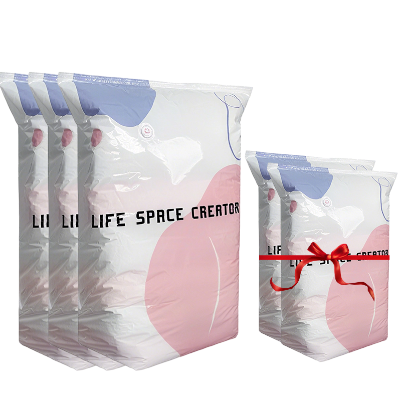 ¡🔥ÚLTIMO DÍA! ¡COMPRA 2 Y 1 GRATIS! 💯 Bolsas de vacío sin bomba – Presiona y sella. Ahorra 80 % espacio, ropa seca y sin polvo. Ideal para edredones y ropa fuera de temporada. 🛏️🗄️
