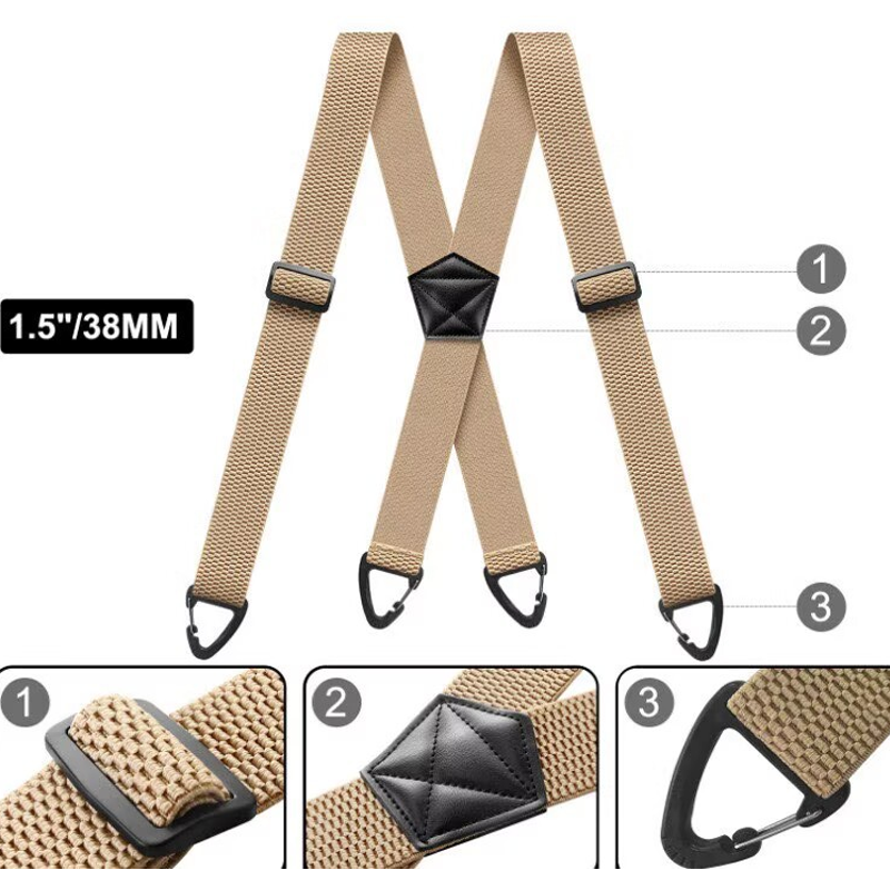 ⏰🔥 ¡50% DE DESCUENTO POR TIEMPO LIMITADO! 👔 Tirantes para Hombre con Clip – Espalda en X, Ajuste Firme y Estilo Clásico ✨