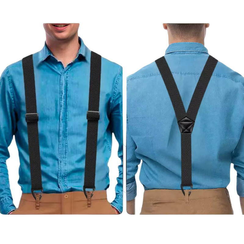⏰🔥 ¡50% DE DESCUENTO POR TIEMPO LIMITADO! 👔 Tirantes para Hombre con Clip – Espalda en X, Ajuste Firme y Estilo Clásico ✨