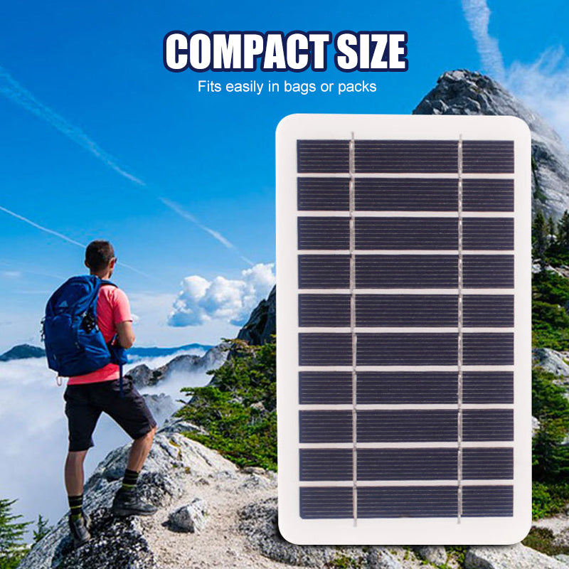 Panel solar flexible de 2W y 5V