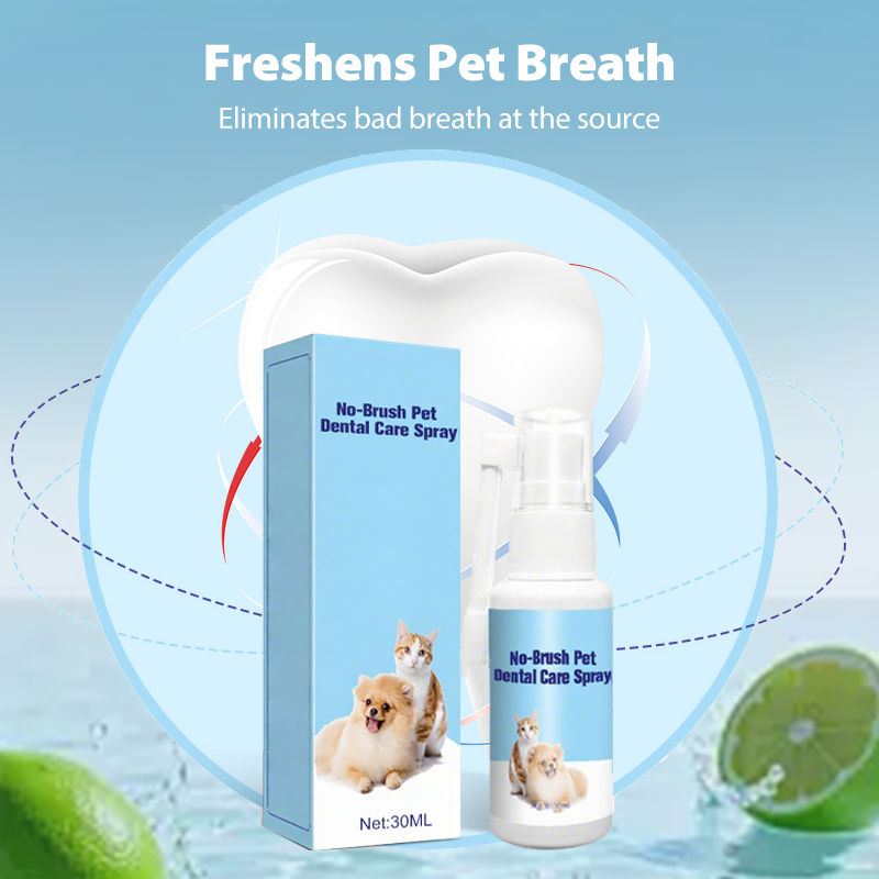 🔥¡Compre 1 y obtenga 1 gratis el último día! 🔥Spray para el cuidado dental de mascotas sin cepillo