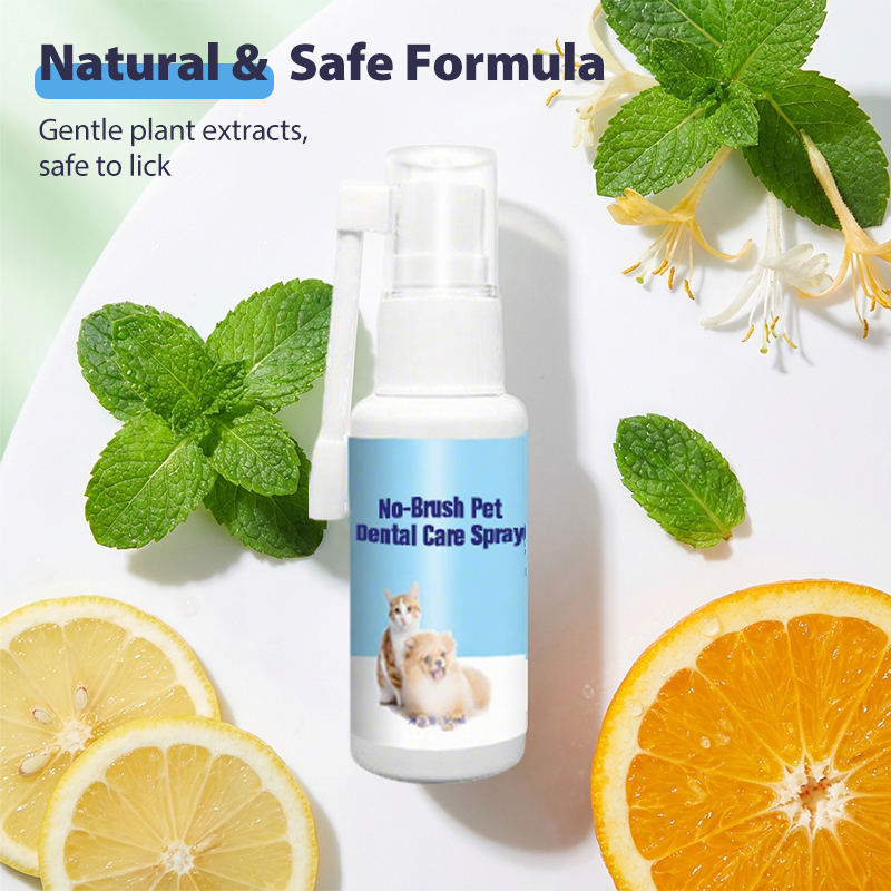 🔥¡Compre 1 y obtenga 1 gratis el último día! 🔥Spray para el cuidado dental de mascotas sin cepillo