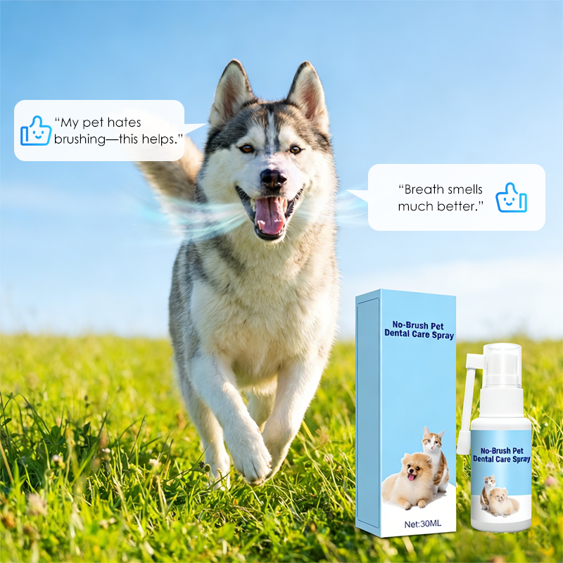 🔥¡Compre 1 y obtenga 1 gratis el último día! 🔥Spray para el cuidado dental de mascotas sin cepillo