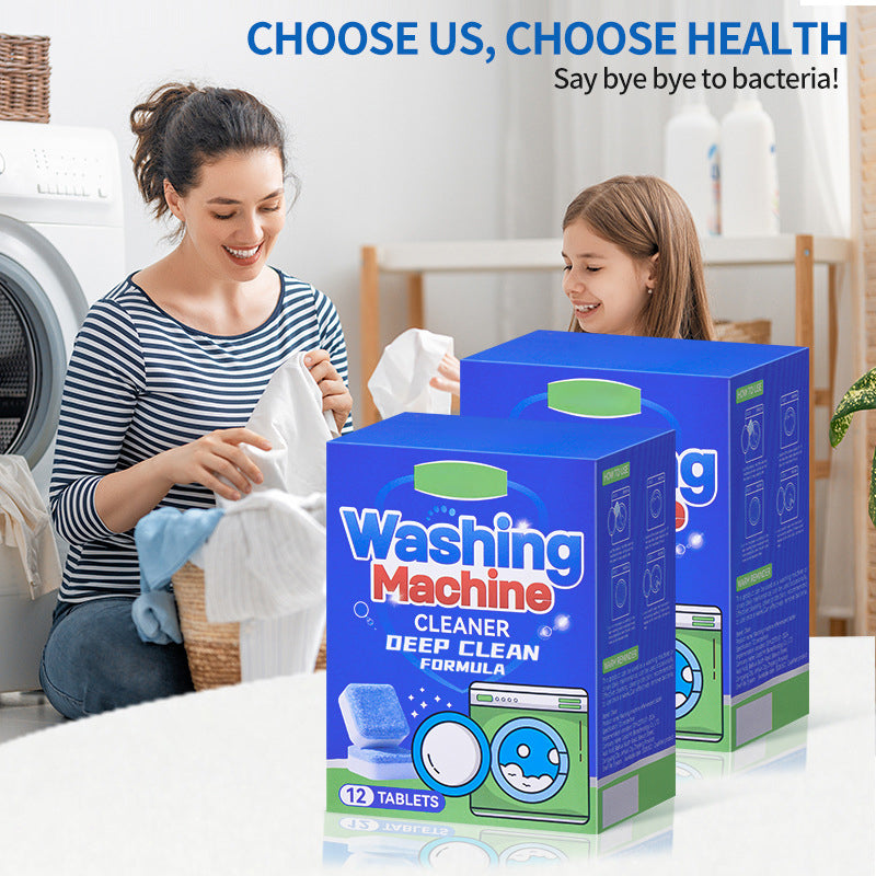🧼✨ Tabletas Limpiadoras para Lavadora | Elimina Malos Olores y Suciedad 🧺