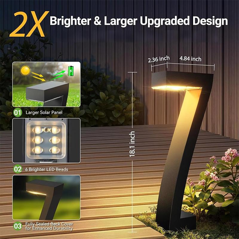 🌌 ¡OFERTA RELÁMPAGO 50% DE DESCUENTO + ENVÍO GRATIS! 🏡 Luces Solares de Exterior en Forma de "7" – Impermeables IP65, hasta 12 Horas de Luz, 6 LEDs y Carga Automática ✨