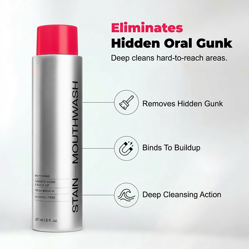 🥳¡OFERTA ESPECIAL 2026!🥳😁 ¡50% de descuento! Enjuague bucal blanqueador que elimina manchas: elimina las manchas de café y té, sin alcohol. Elimina la suciedad al instante, con un frescor mentolado duradero. Lo suficientemente suave para uso diario. 🦷
