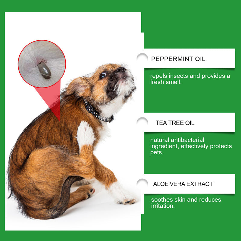 ⏰🔥 ¡50% DE DESCUENTO POR TIEMPO LIMITADO! 🐶🐱 Spray Natural Antipulgas y Garrapatas – Protege a tus Mascotas de Forma Segura y Efectiva 🌿✨