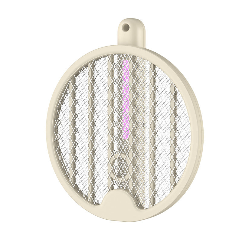 Matamoscas y luz antimosquitos plegables 2 en 1 para montaje en pared, recargables por USB.