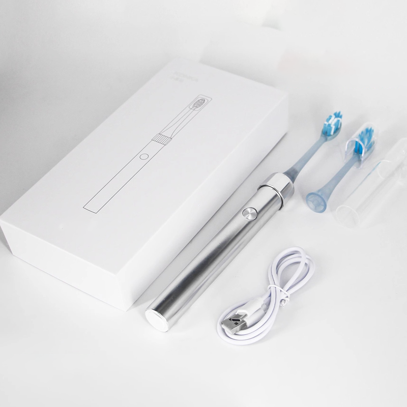 Juego de cepillo de dientes eléctrico potente e impermeable