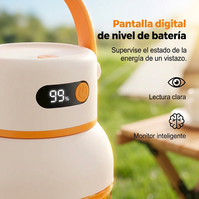 🥤 ¡OFERTA POR TIEMPO LIMITADO 50% DE DESCUENTO! 🔋 Licuadora Personal Portátil – Recargable USB, 1L, Tritura Hielo ✨