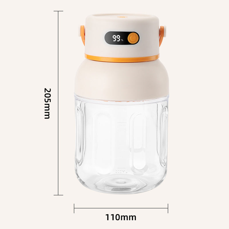 🥤 ¡OFERTA POR TIEMPO LIMITADO 50% DE DESCUENTO! 🔋 Licuadora Personal Portátil – Recargable USB, 1L, Tritura Hielo ✨