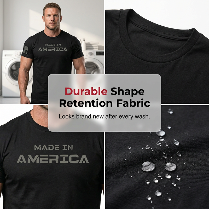 ⏰ 50% DE DESCUENTO. Edición limitada 🔥👕 Camiseta deportiva de cuello redondo para hombre.