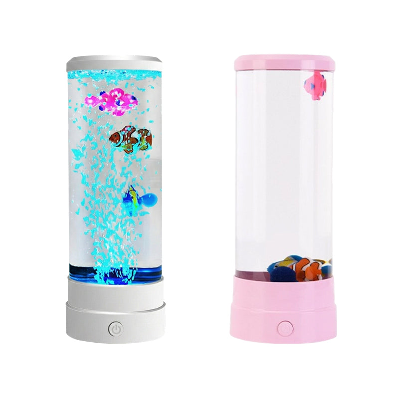 💐 ¡50% DE DESCUENTO! Lámpara de acuario LED con burbujas de peces – burbujas continuas para una atmósfera zen 🐟💧【Stock limitado】