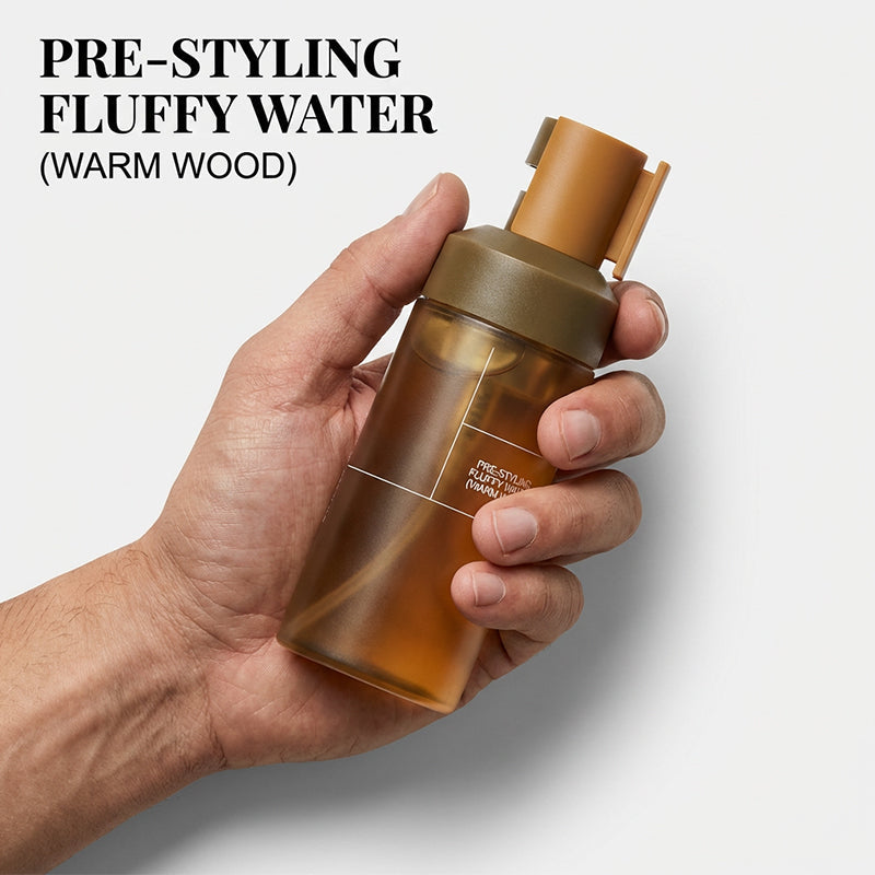Set de arcilla voluminizadora de secado rápido y spray fijador.