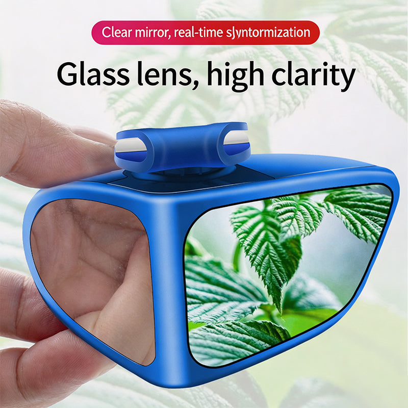 Espejo retrovisor de punto ciego ajustable de 360° con doble lente