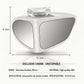 Espejo retrovisor de punto ciego ajustable de 360° con doble lente