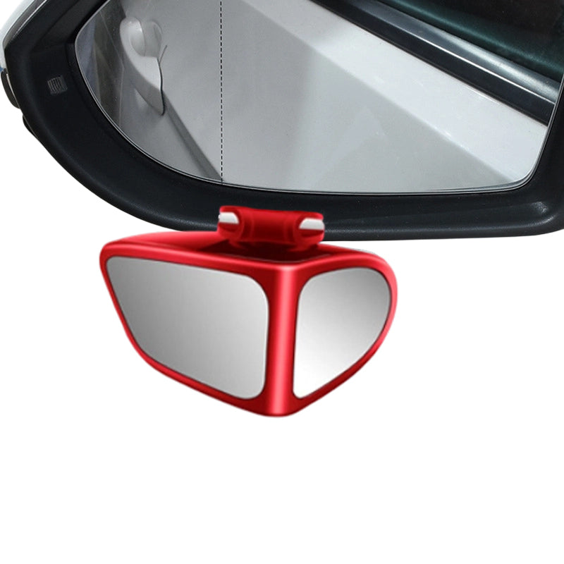 Espejo retrovisor de punto ciego ajustable de 360° con doble lente